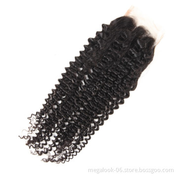 Kinky Curls With Closure,Round Side Part Lace Closure,Lima Peru Peruvian Hai